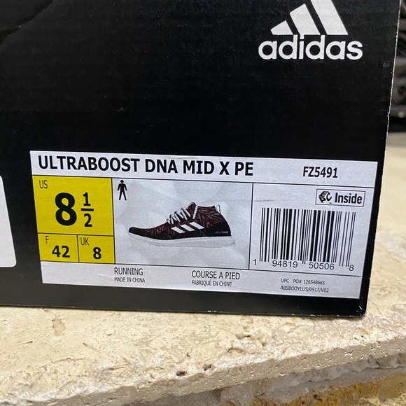 adidas Ultra Boost DNA Mid X Patrick Mahomes Men's US Size 8.5 New In Box FZ5491 - Picture 5 of 10